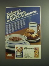 1984 Nabisco 100% Bran Ad - Is 100% Delicious - £14.50 GBP