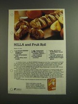 1984 Nabisco Nilla Wafers Ad - Nilla and Fruit Roll - £14.56 GBP
