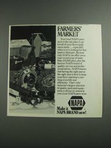 1984 NAPA Parts Ad - Farmers&#39; Market - £14.78 GBP