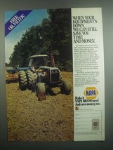 1984 NAPA Farm Equipment Parts Ad - Save You Time - £14.78 GBP