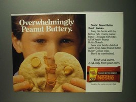 1984 Nestle Peanut Butter Morsels Ad - Overwhelmingly - £14.48 GBP