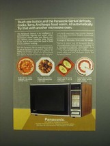 1984 Panasonic Genius Microwave Ad - Defrosts, Cooks - $18.49
