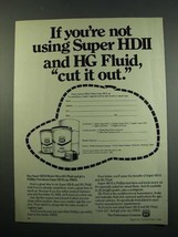 1984 Phillips 66 Super HDII and HG Fluid Ad - £14.50 GBP
