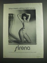 1984 Sirena Swimsuit Ad - Nothing Inside But You - $18.49