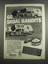 1984 Skoal Bandits Ad - Harry Gant and Phil Parsons - £14.72 GBP