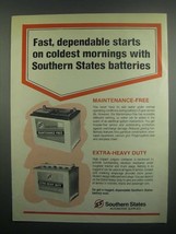 1984 Southern States Batteries Ad - Dependable Starts - $18.49