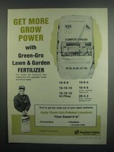1984 Southern States Green-Gro Fertilizer Ad - £14.54 GBP