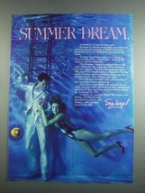 1984 Spiegel Fashion Ad - Summer Dream - £14.45 GBP