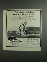 1984 Water Oak Lady Lake, Florida Ad - Perfect Match - £14.81 GBP