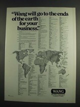 1984 Wang Computers Ad - Go To The Ends of the Earth - £14.54 GBP