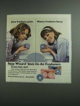 1984 Wizard Stick On Air Fresheners Ad - Freshens Fancy - £14.55 GBP