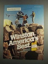 1984 Winston Lights Cigarettes Ad - America's Best - $18.49