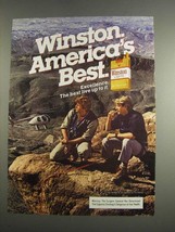 1984 Winston Lights Cigarettes Ad - America&#39;s Best - NICE - £14.54 GBP