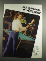 1984 Wrangler Jeans Ad - Live it to the Limit in Wrangler - £14.57 GBP