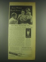 1932 Alka-Seltzer Medicine Ad - Every Woman Should Know - $18.49