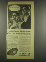 1933 Colgate&#39;s Ribbon Dental Cream Ad - 7 Stains - £14.48 GBP