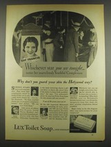 1933 Lux Soap Ad - Kay Francis, Bette Davis - £14.54 GBP