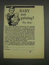 1933 Borden Eagle Brand Milk Ad - Baby Not Gaining? - £14.49 GBP