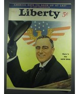 1933 Liberty Mar, 11 1933 Cover - Leslie Thrasher - £14.54 GBP