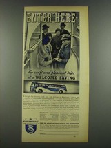 1937 Greyhound Bus Ad - Enter Here - £14.50 GBP