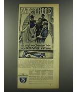 1937 Greyhound Bus Ad - Enter Here - £14.78 GBP