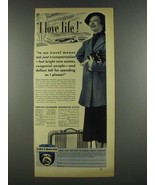 1937 Greyhound Bus Ad - I love Life - £14.78 GBP