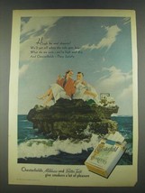 1936 Chesterfield Cigarettes Ad - Heigh Ho Cheerio - £14.57 GBP