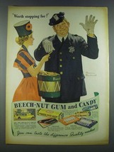 1937 Beech-Nut Gum and Candy Ad - Norman Rockwell - £14.60 GBP