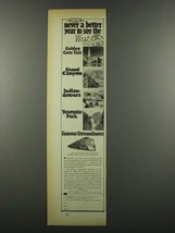 1939 Santa Fe Railroad Ad - Never a Better Year to See - £13.80 GBP