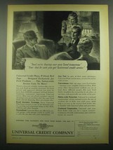 1939 Universal Credit Company Ad - Buying Ford Tomorrow - £14.44 GBP