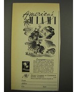 1940 Miami Chamber of Commerce Ad - America&#39;s Miami - £14.52 GBP