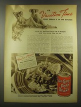 1937 Van Camp&#39;s Pork and beans Ad - Vacation Time - £14.60 GBP