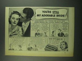 1939 Palmolive Soap Ad - My Adorable Bride - £14.72 GBP