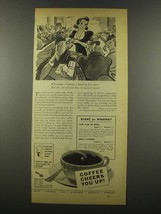1939 Pan American Coffee Bureau Ad - Christmas Shopping - £14.72 GBP