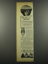 1939 The Milwaukee Road Ad - Double Your Pleasure - £14.48 GBP
