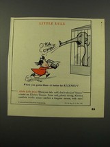 1949 Kleenex Tissues Ad - Little Lulu - Gotta Blow - £14.78 GBP