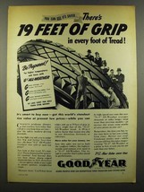 1941 Goodyear G-3 All-Weather Tires Ad - Grip - $18.49