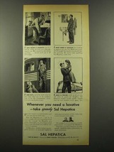 1941 Sal Hepatica Ad - Whenever You Need a Laxative - £14.50 GBP
