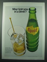 1971 Squirt Soda Ad - May I Join You In a Drink? - £14.53 GBP