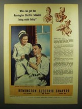 1945 Remington Electric Shavers Ad - Who Can Get? - $18.49