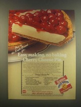 1985 Borden Eagle Condensed Milk Ad - Cherry Cheese Pie - £14.54 GBP