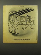 1946 Pepsi-Cola Soda Ad - Cartoon by Phil Hustis - $18.49