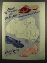 1947 Daniel Green Comfy Slippers Ad - Flip, Ming, Juke - £14.73 GBP