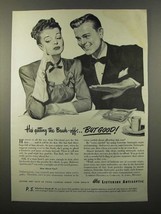 1947 Lambert Listerine Antiseptic Ad - Brush-Off - £14.78 GBP