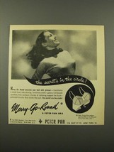 1947 Peter Pan Merry-Go-Round Bra Ad - In the Circle - £14.44 GBP