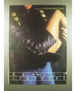 1985 Harley-Davidson Leathers Ad - £14.78 GBP