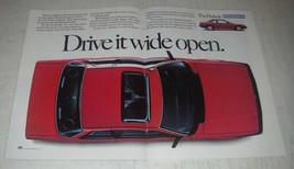 1985 Honda Prelude Ad - Drive it wide open - £14.44 GBP