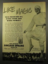1947 Sinclair Opaline Motor Oil Ad - Alan Hale - £14.72 GBP