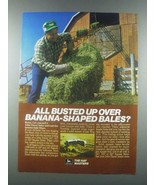 1985 John Deere 347, 337 and 327 Square Balers Ad - £14.78 GBP