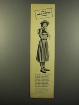 1949 Dan River Mills Tweena Dress Ad - Jack Spiro - £14.78 GBP